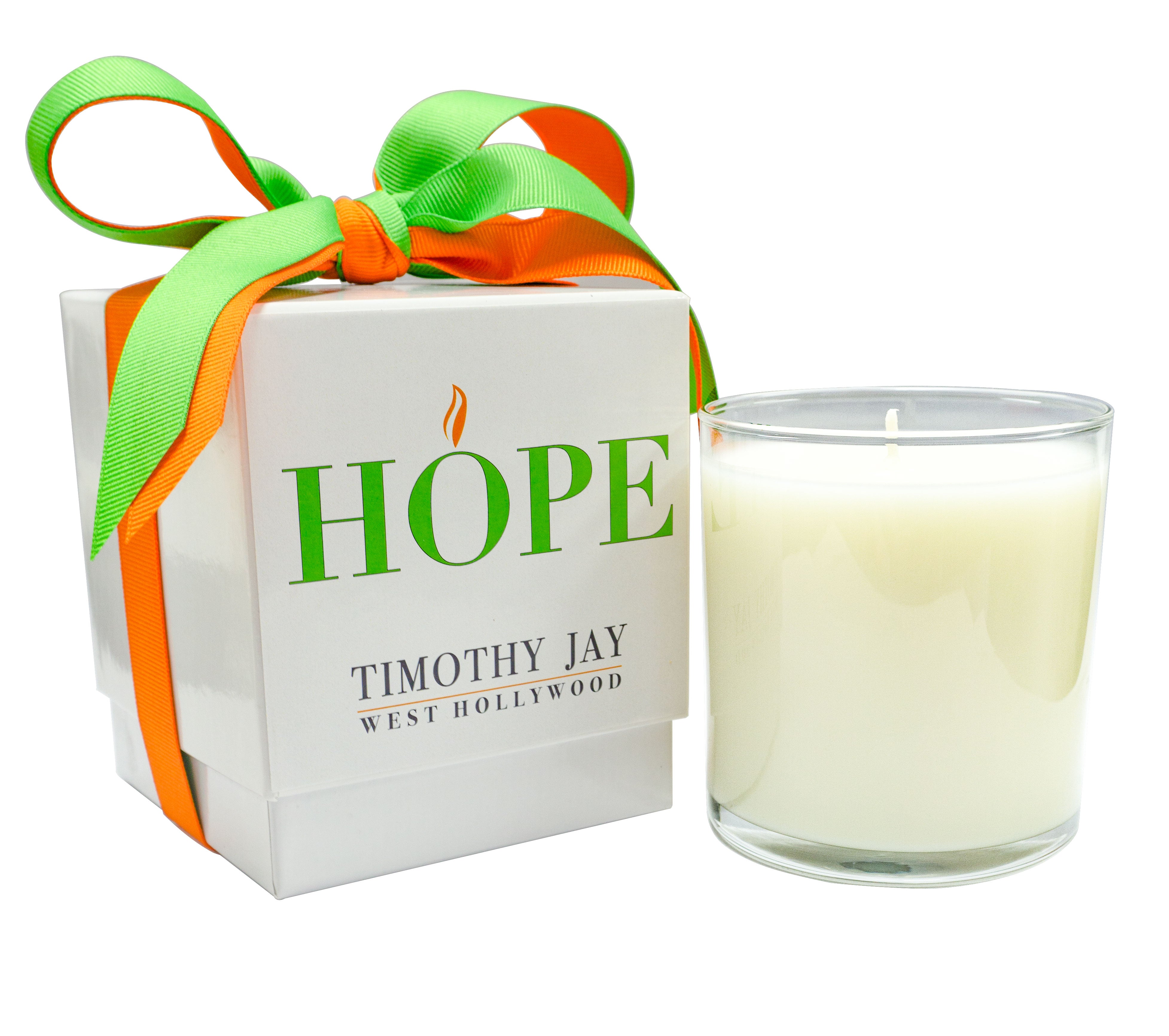 Hope fragrance candle mahogany and coconut